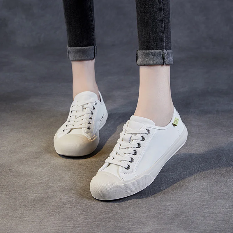 Women Fashion Minimalist Soft Casual Skate Sneakers