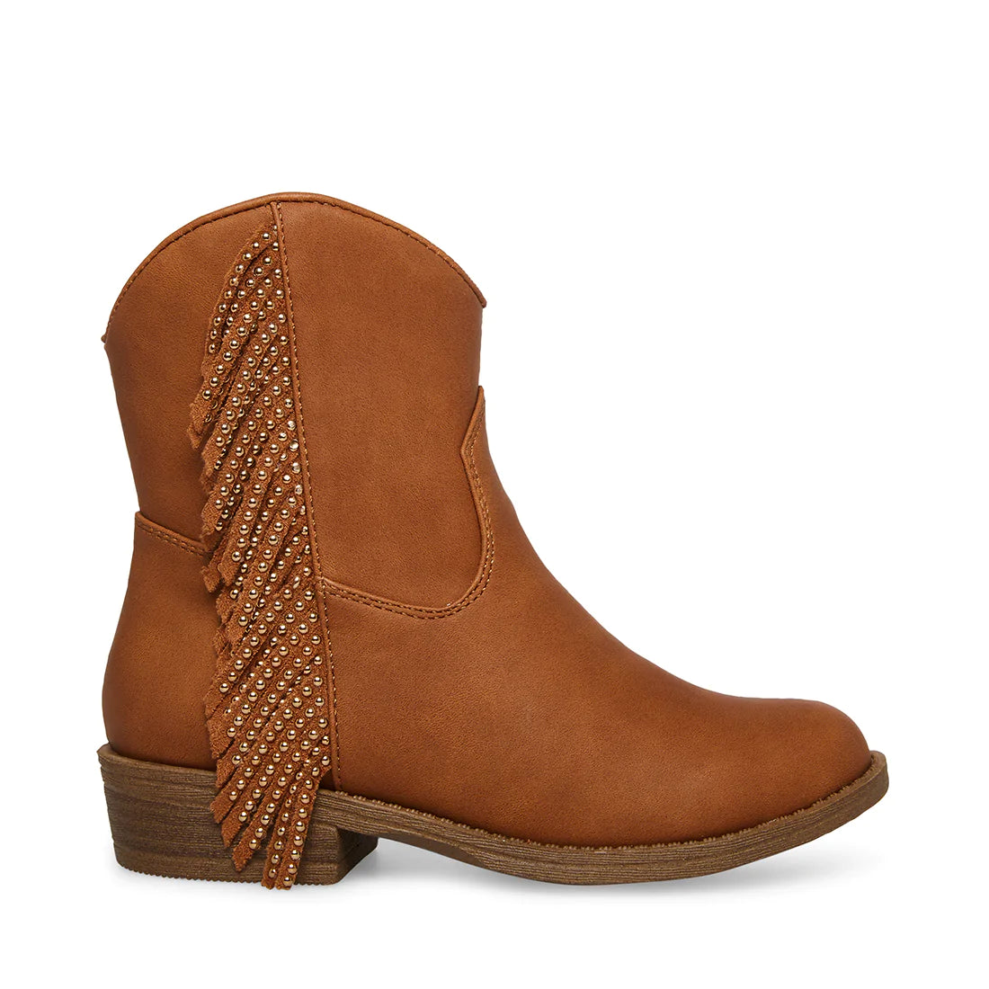 Snow boots with extra warmth for cold weather -Fringe Western Bootie