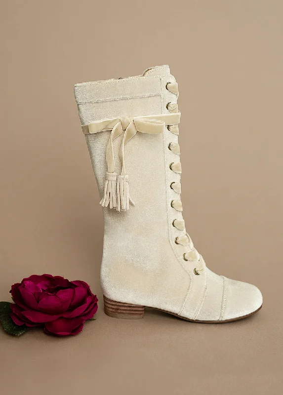 Stylish boots for women in winter -Marija Tall Boot in Champagne