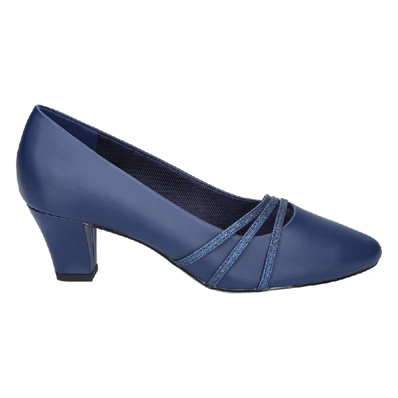 high heels for glamorous, fashion-forward looks -Cristiny Round Toe Pumps