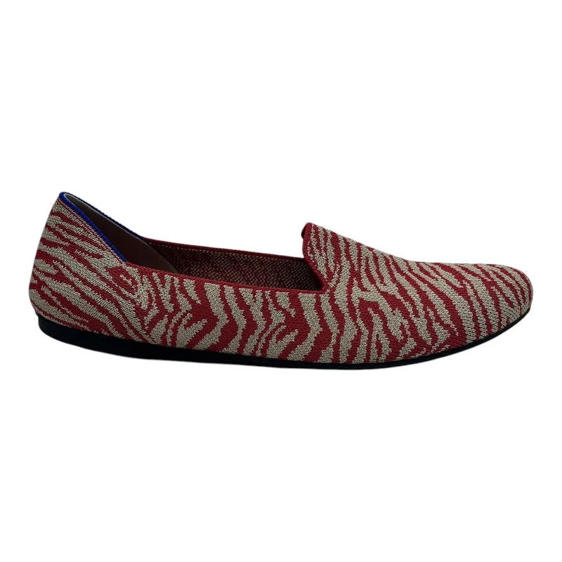 plush satin flats-Shoes Flats By Rothys In Red, Size:9.5