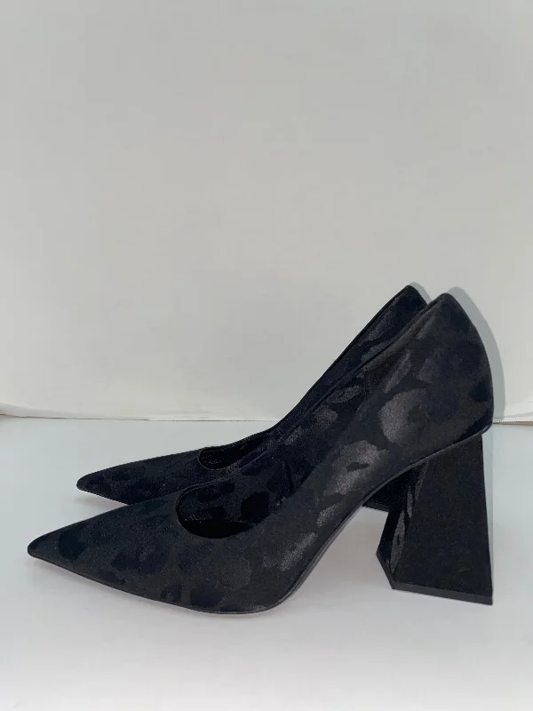 high heels for sophisticated evening outfits -Shoes Heels Block By Zara In Black, Size: 8.5