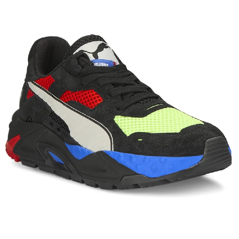 Men's Shoes PUMA RS-TRCK X NFS Lace Up Sneakers 30769101 BLACK / WHITE