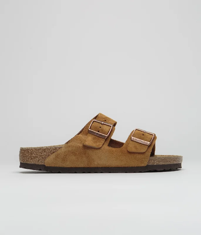 women’s sandals with trendy colors -Birkenstock Arizona Narrow Sandals - Mink