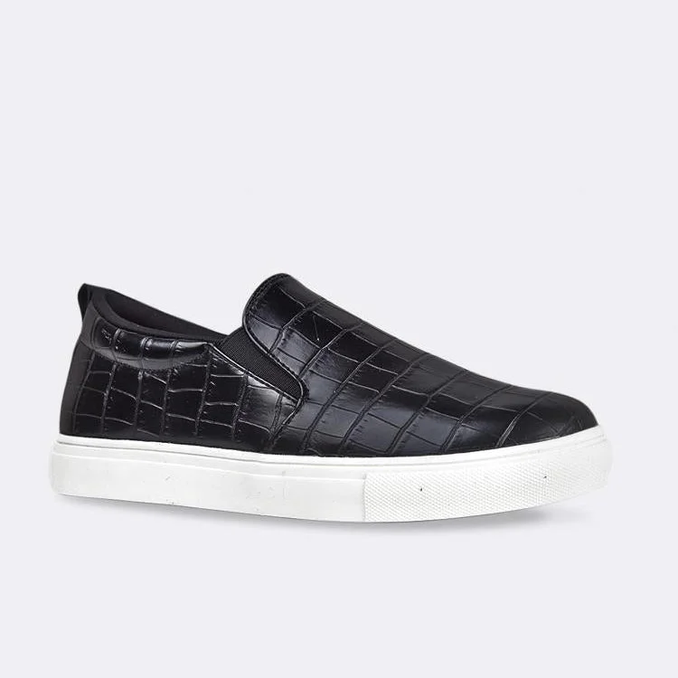 Glimmer | Black Croc