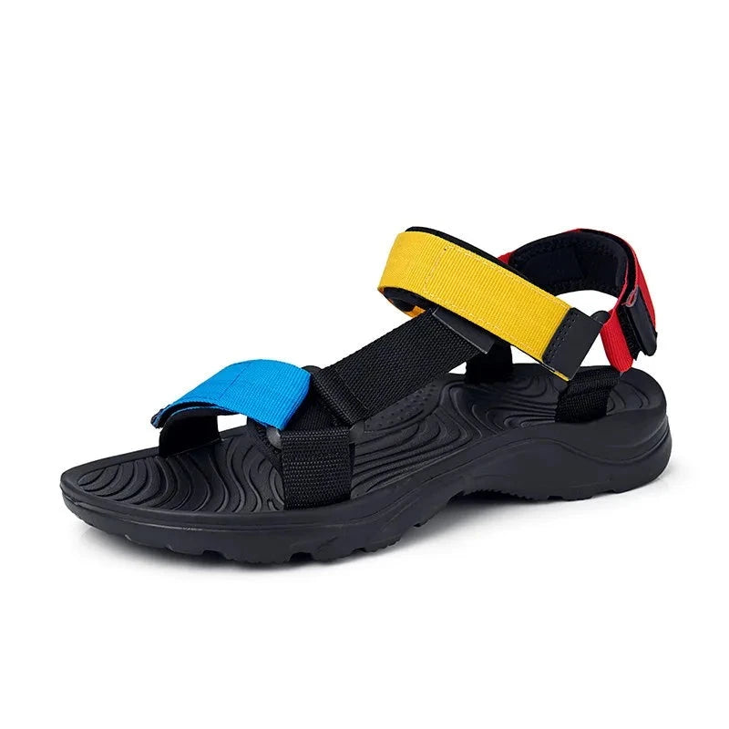 Slippers with cozy charm-Men Sandals Non-slip Summer Flip Flops Outdoor Beach Slippers Casual Shoes Men's shoes Water Shoes