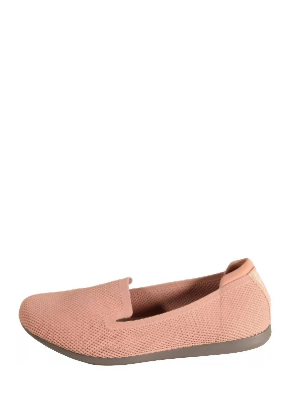 Women's Carly Dream Ballet Flat - Wide Width In Dark Blush