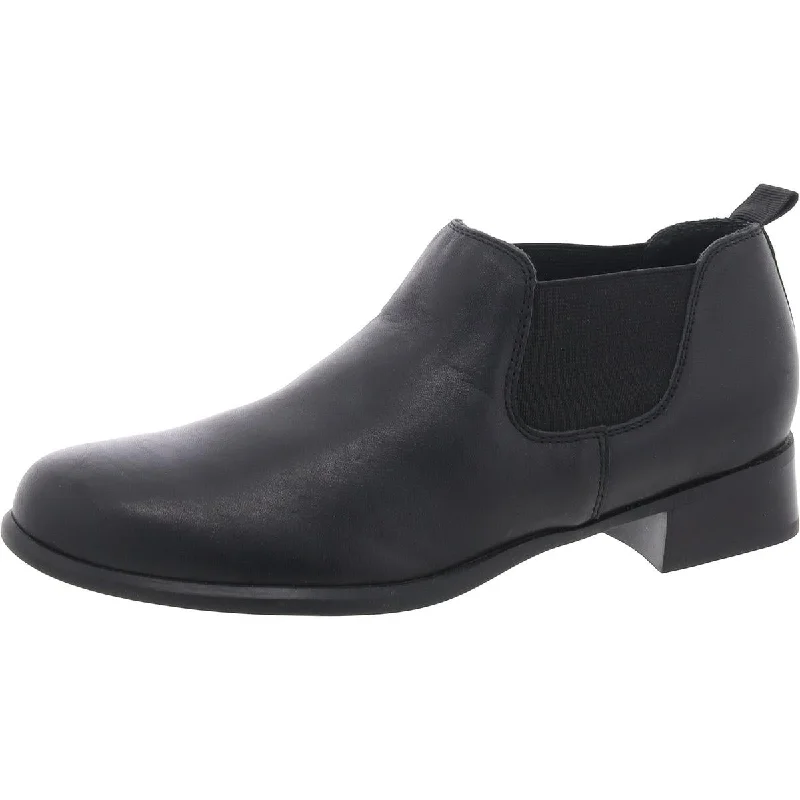 Comfortable boots for cold weather conditions -Munro Womens Faux Leather Pull On Chelsea Boots