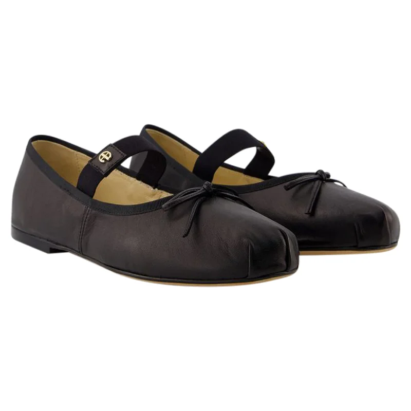 Jolie Ballerinas - ANINE BING - Leather - Black