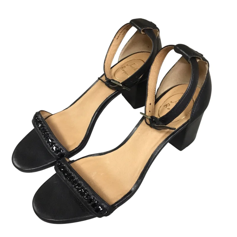 high heels for glamorous evening occasions -Shoes Heels Block By Jack Rogers In Black, Size: 7.5