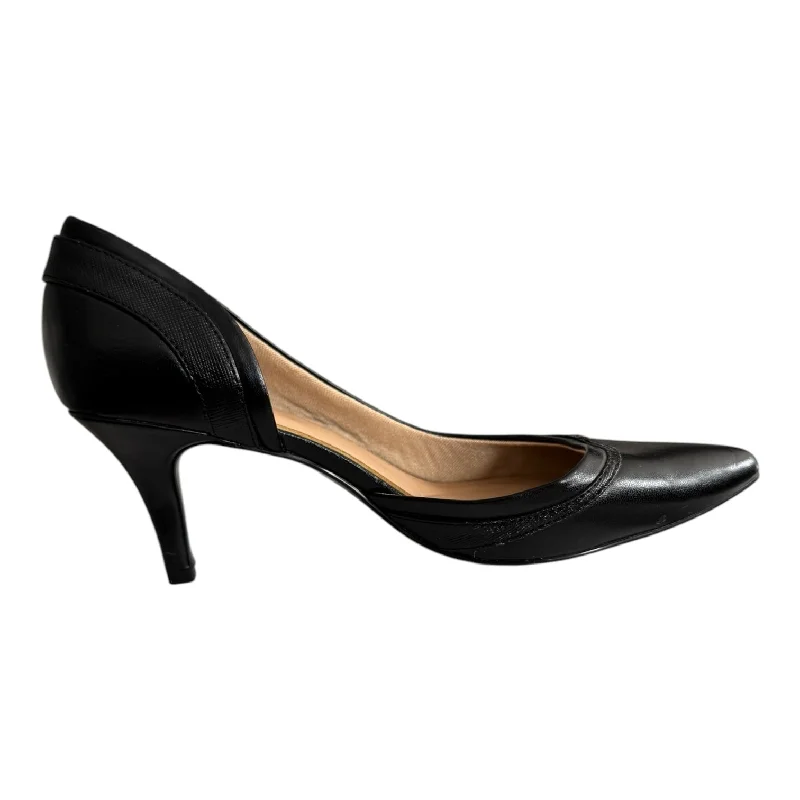 high heels with a sophisticated design -Shoes Heels Stiletto By Kelly And Katie In Black, Size: 10