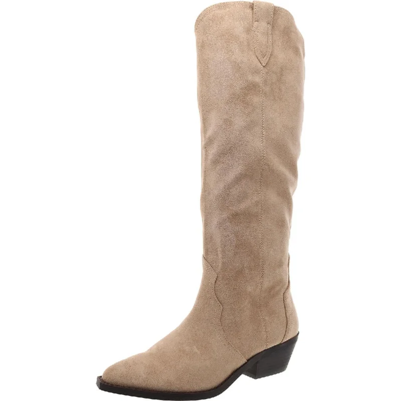 Men’s boots for casual wear -DV By Dolce Vita Womens Kit Western Tall Knee-High Boots