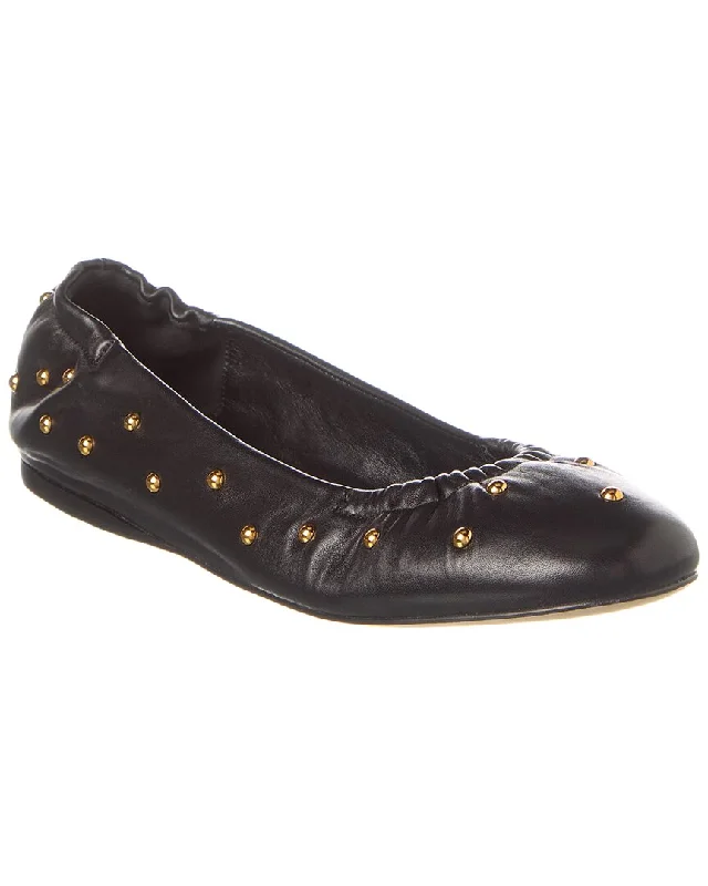 Chloé Eia Leather Ballerina Flat