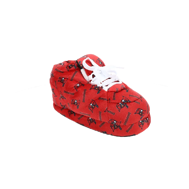 Slippers with quirky designs-Tampa Bay Buccaneers Printed Logo Slippers