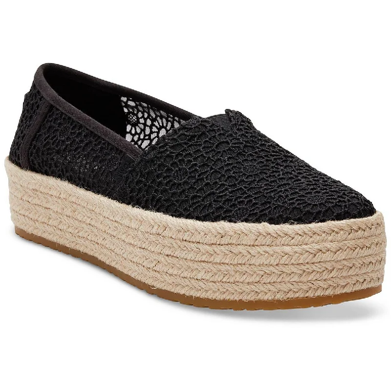 Toms Womens Valencia Faux Suede Slip On Casual And Fashion Sneakers