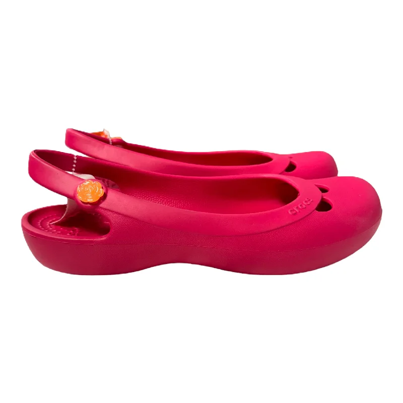 durable work flats-Shoes Flats Ballet By Crocs  Size: 11