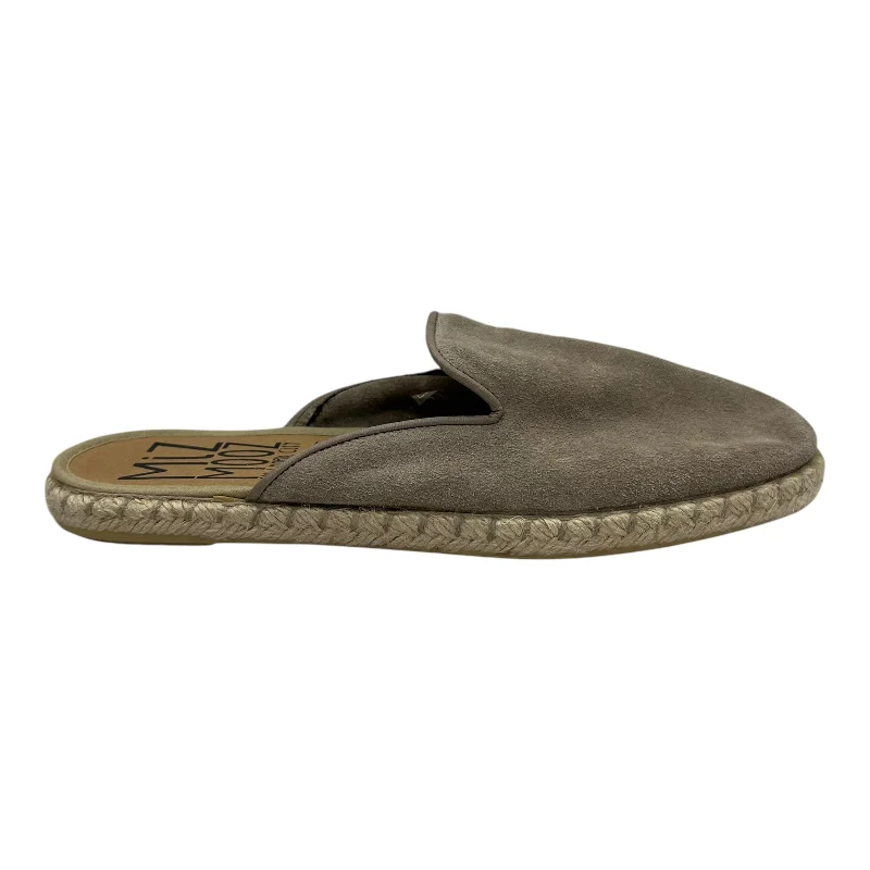 stylish summer flats-Shoes Flats By Miz Mooz In Taupe, Size:8.5