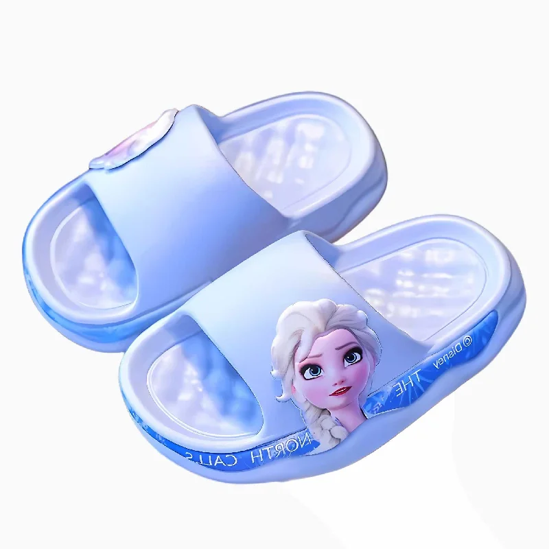 Slippers with simple vibes-Frozen Princess Elsa Slippers