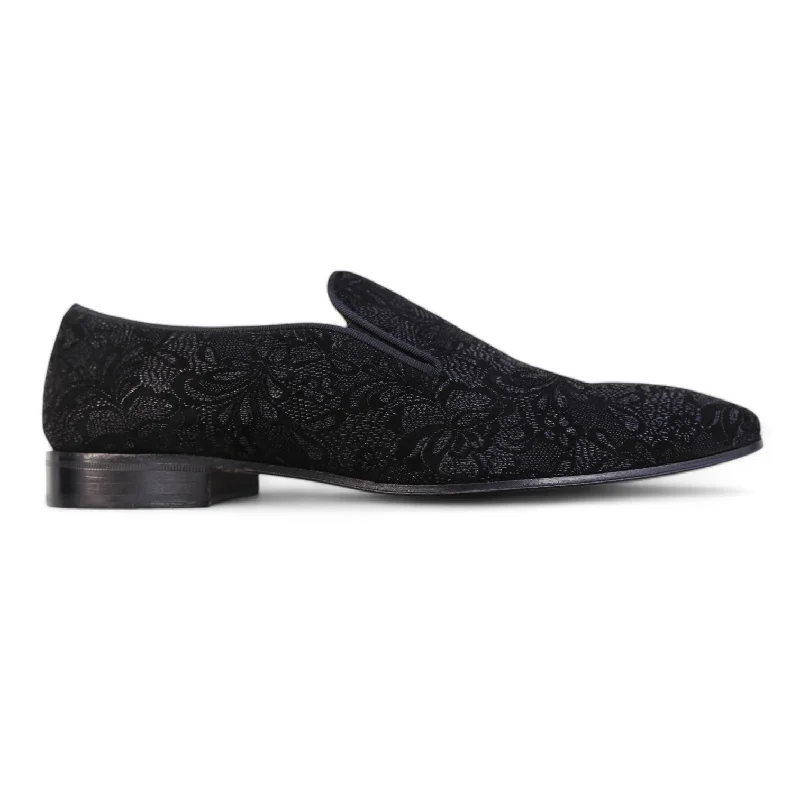 cozy suede loafers-Ambrogio by Mezlan Men's Shoes Glass Suede Leather Slip-On Formal Dress Loafers (AMZ1021)