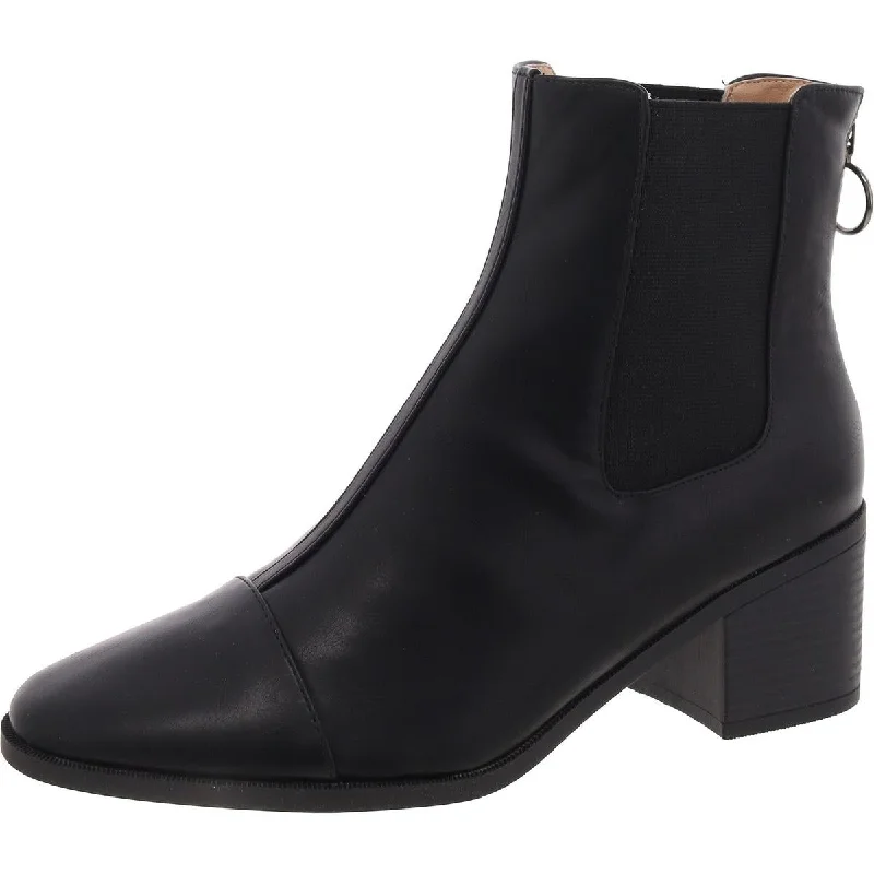 Boots for cold weather hiking adventures -Journee Collection Womens Block Heel Round Toe Chelsea Boots