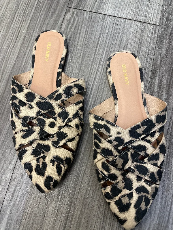 soft suede flats-Shoes Flats Mule & Slide By Old Navy  Size: 9