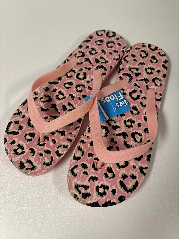 men’s sandals with rugged heels -Pink Sandals Flip Flops Clothes Mentor, Size 7