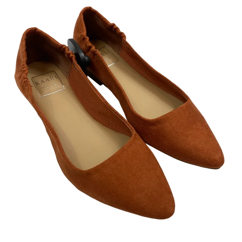 comfy ballet flats-Shoes Flats By Kaari Blue  Size: 6