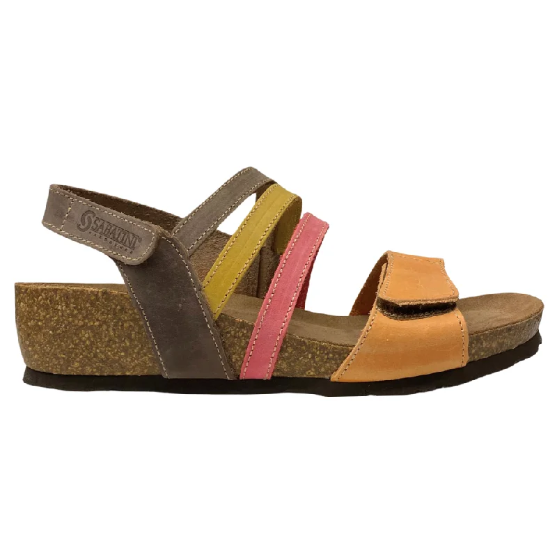 Sabatini Calzature Sloan Arancio/Fango Sandal (Women's)