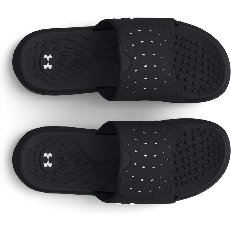 vegan sandals without leather -Women's Under Armour Ignite Pro Slide Sandal