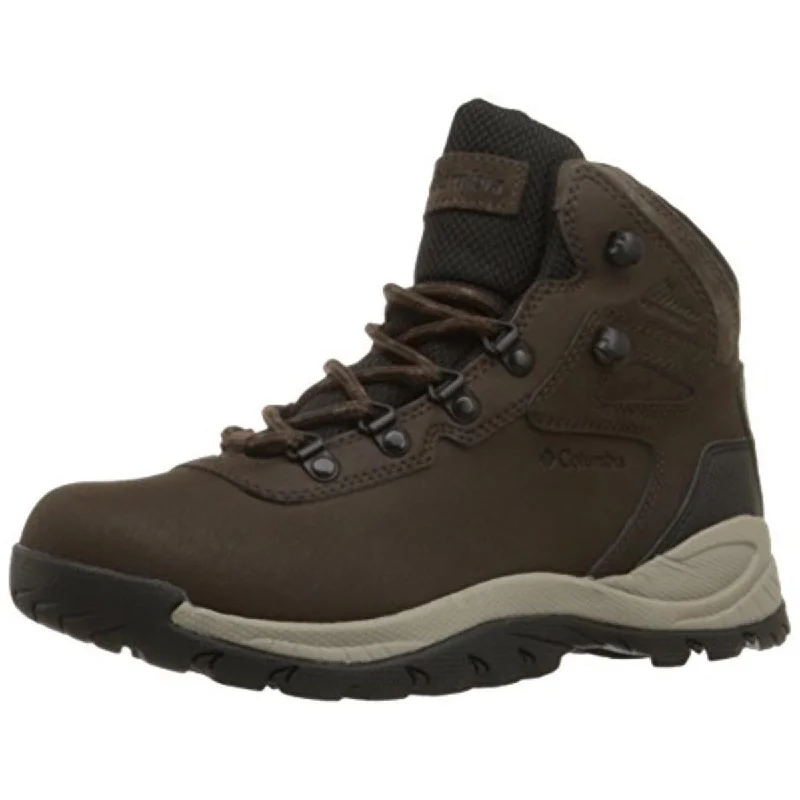 Stylish hiking boots for women’s fashion -Columbia Womens Newton Ridge Plus Leather Waterproof Hiking Boots