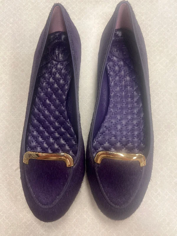 fashionable blue flats-Shoes Flats Loafer Oxford By Tory Burch  Size: 8.5