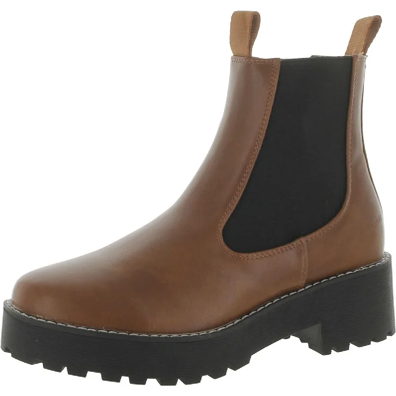 Boots for all-day wear in winter -French Connection Womens Mia Faux Leather Chelsea Boots