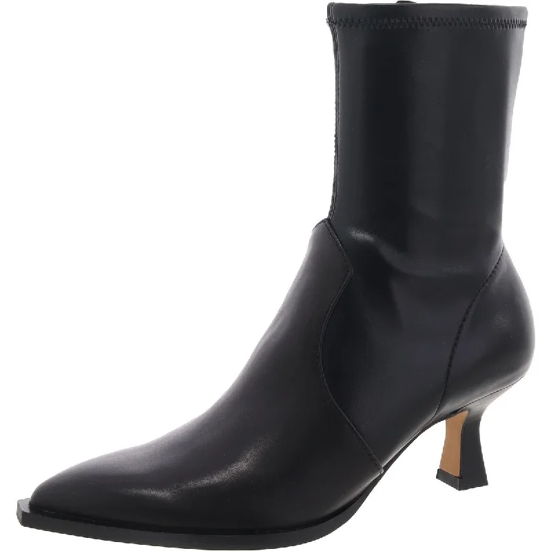 Best boots for snowy roads -Dolce Vita Womens Leather Pointed Toe Mid-Calf Boots