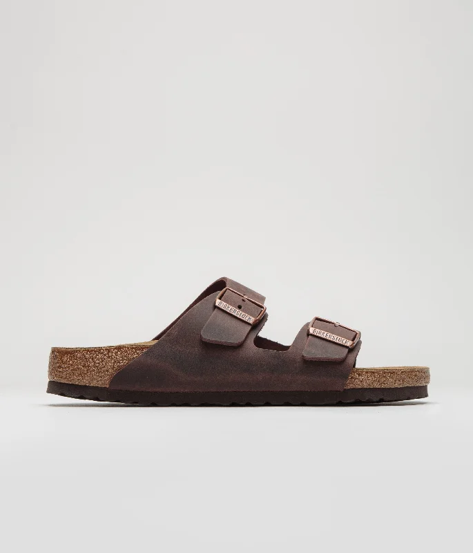 sandals with anti-slip uppers -Birkenstock Arizona BS Narrow Sandals - Habana