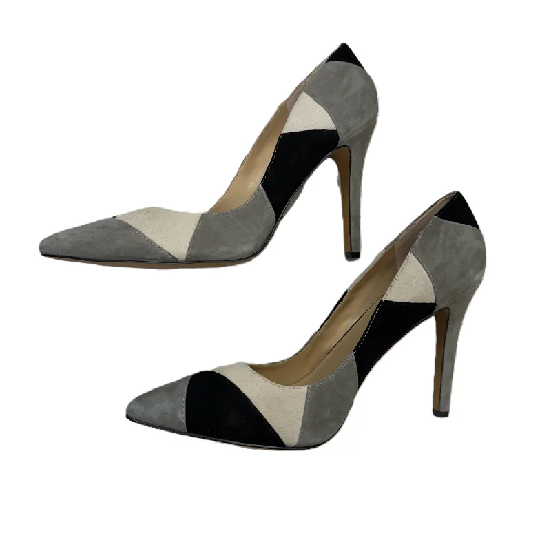 high heels for evening dresses with long skirts -Shoes Heels Stiletto By Vince Camuto In Grey, Size: 10