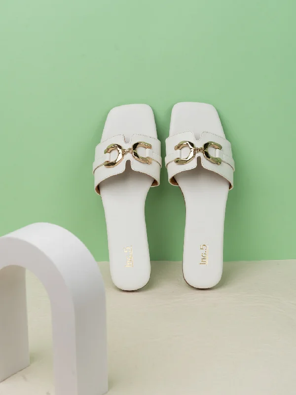 soft suede flats-Womens White Casual Solid Open Toe Flats