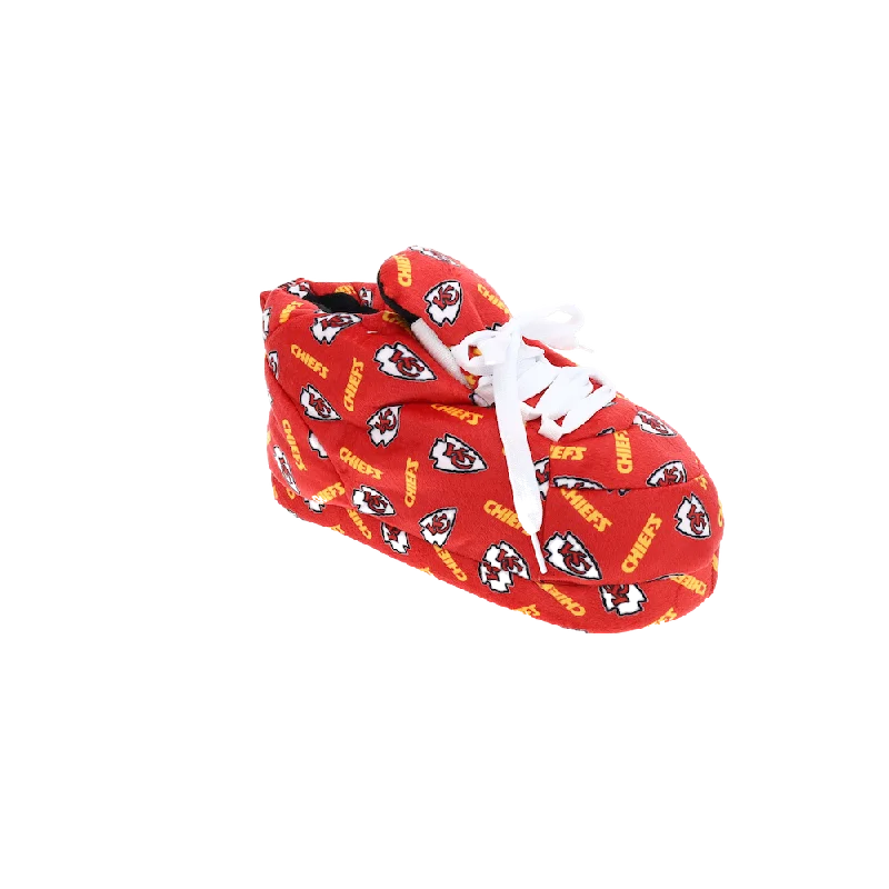 Slippers with sleek rest-Kansas City Chiefs Printed Slippers