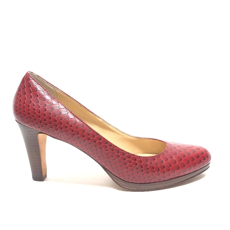 high heels for short women -Shoes Heels Stiletto By Cole-haan In Red, Size: 9.5