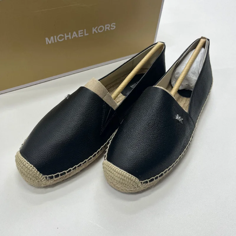 trendy gold flats-Shoes Flats Loafer Oxford By Michael Kors  Size: 9