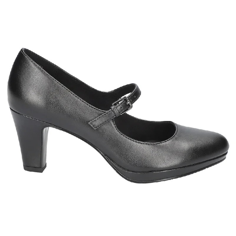 high heels for pairing with elegant suits -Zest Round Toe Platform Mary Jane Pumps