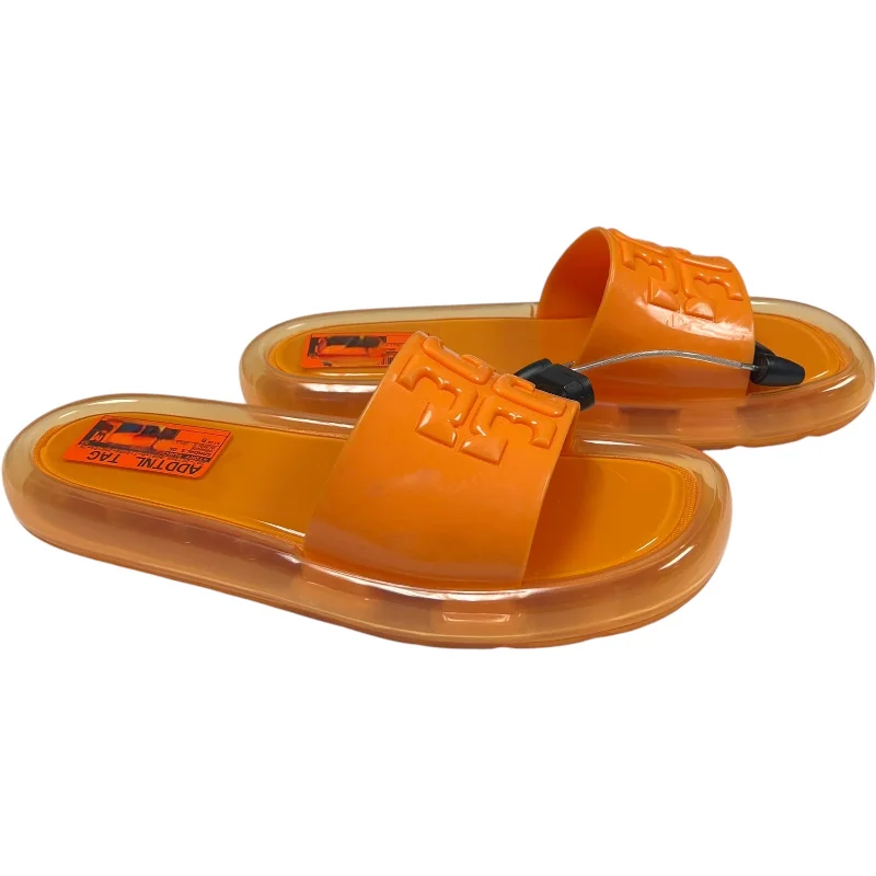 trendy sandals for teenagers -Sandals Designer By Tory Burch In Orange, Size: 9