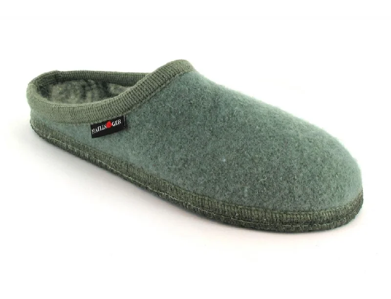 Slippers for all-day wear-HAFLINGER Softsole Slippers Flair Marble