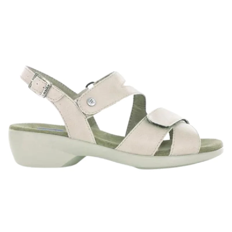 Wolky Fria Beige Leather Sandal (Women's)