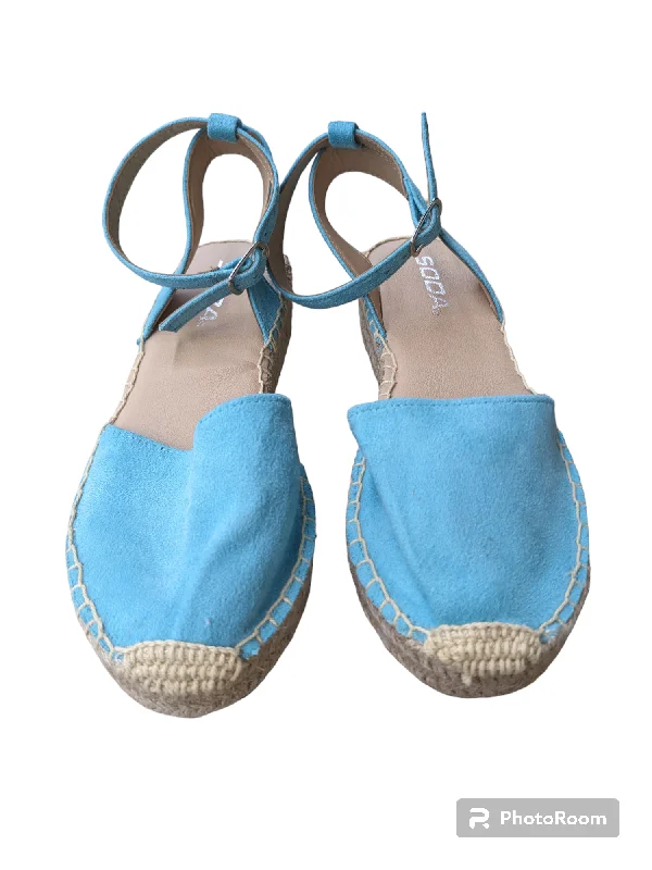 sleek beige flats-Shoes Flats Espadrille By Soda  Size: 5.5