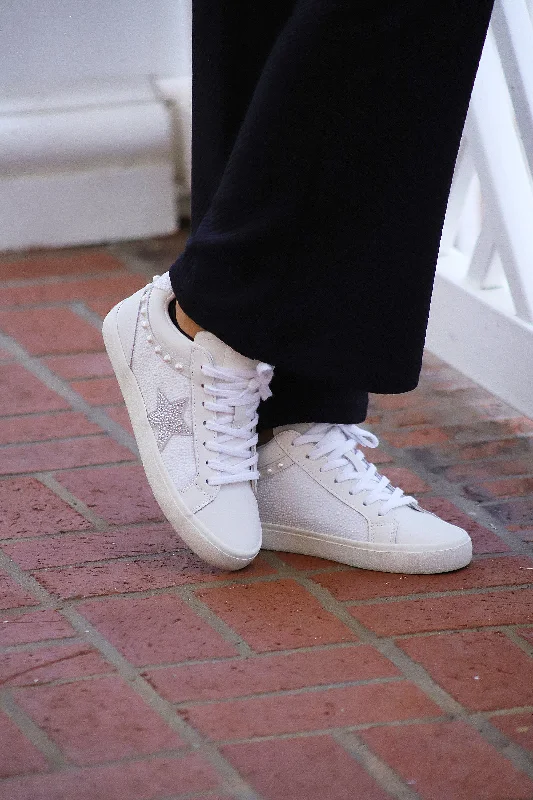 Priscilla Pearl Mid Sneakers