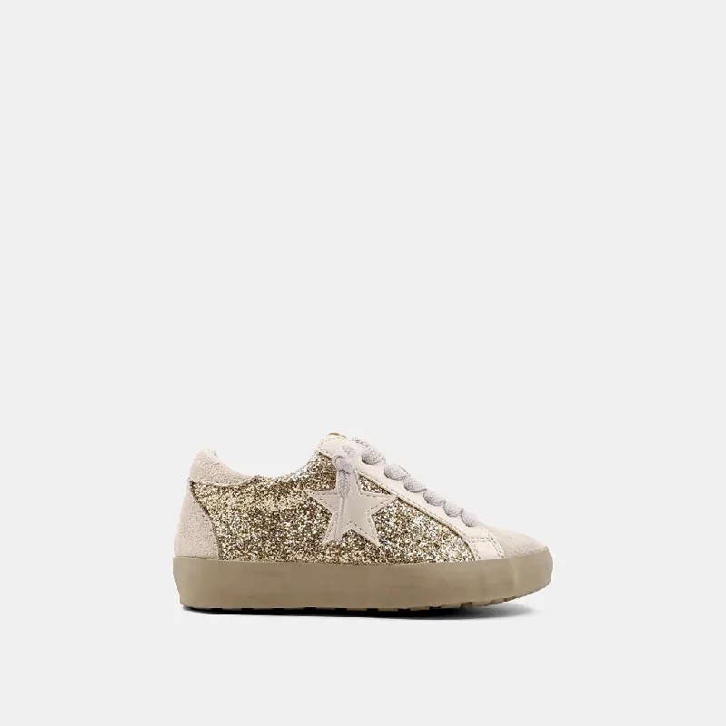 Gold Glitter Sneaker