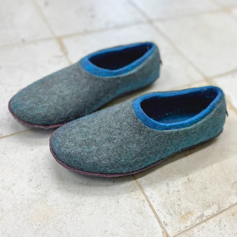 Slippers for fall rest-2in1 - Dual-Layered Felted Wool House Slippers for Men