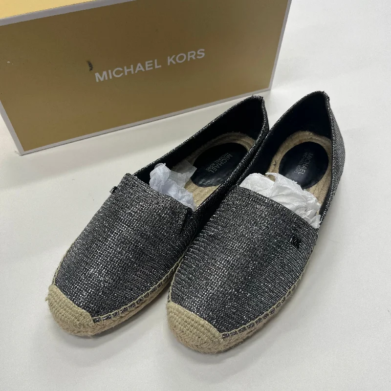 cute floral flats-Shoes Flats Loafer Oxford By Michael Kors  Size: 9