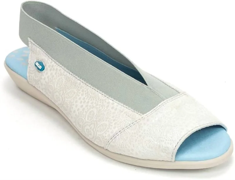 Women's Caliber Flat In Lago